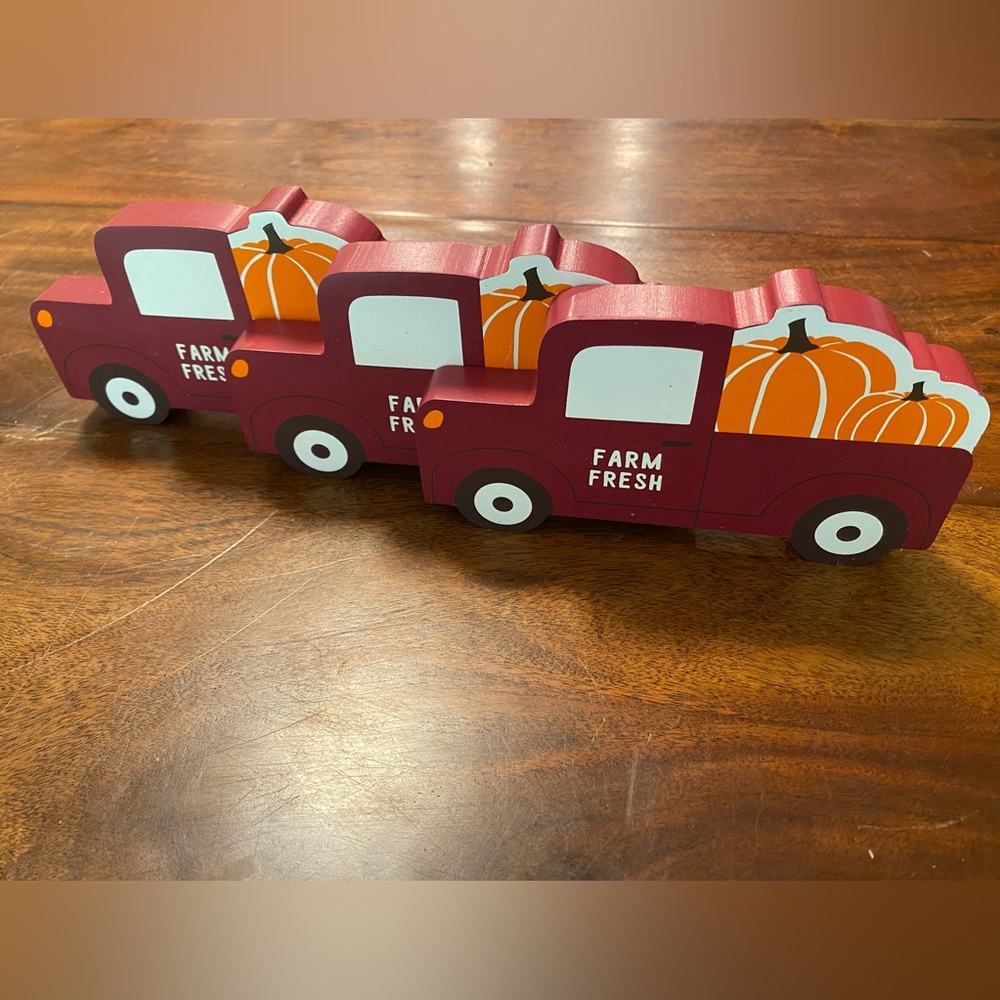 Fall Decor - Little Red Truck